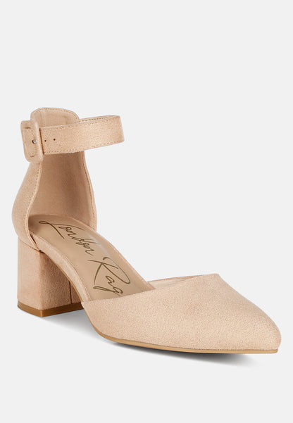 Stroot Mid Block Heel Sandals