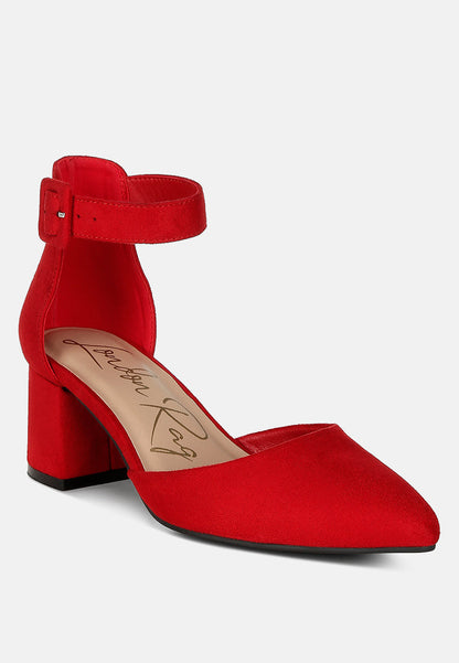 Stroot Mid Block Heel Sandals