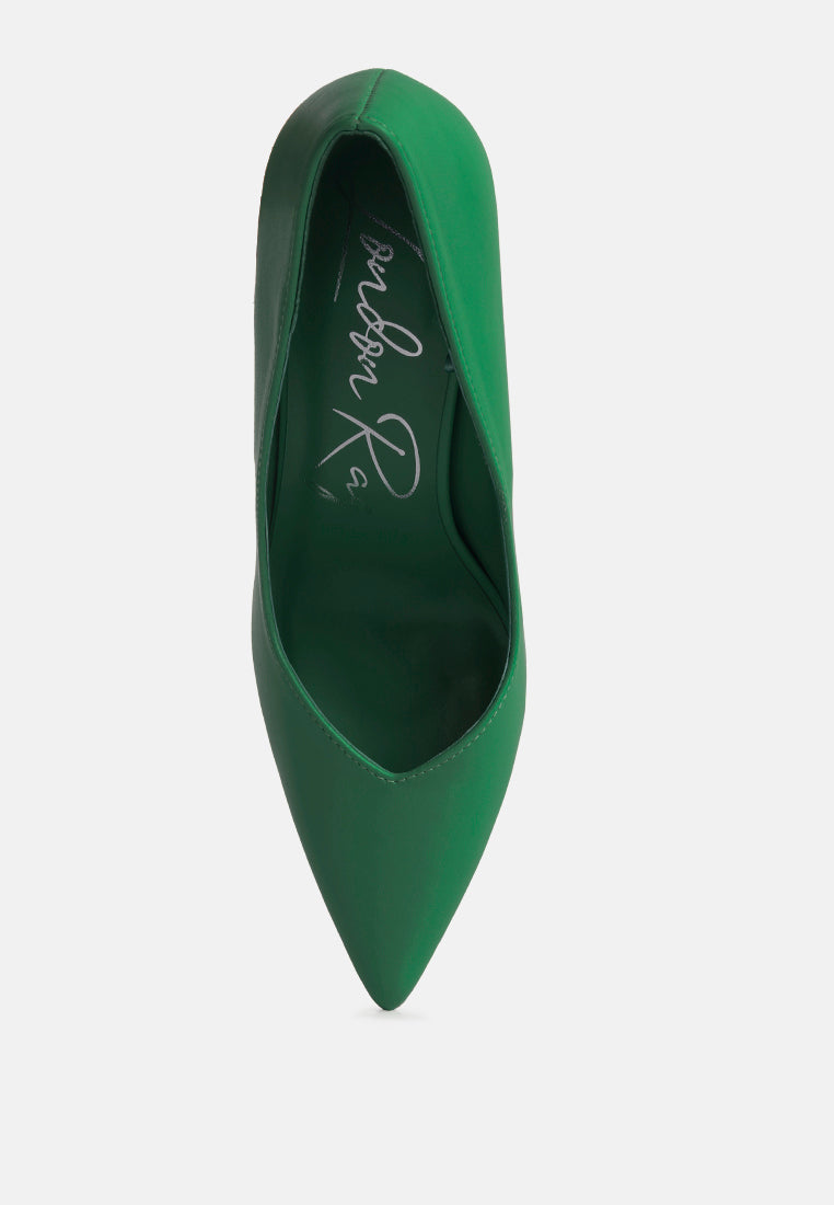 Rarity Point Toe Stiletto Heeled Pumps