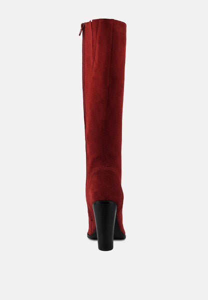 Street-Slay Antique Heeled Calf Boot