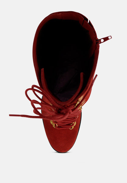 Street-Slay Antique Heeled Calf Boot