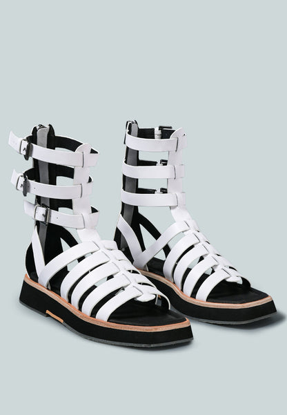Robbie Gladiator Square Toe Sandal