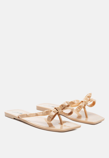 Retta Bow Thong Flats