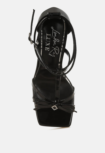 Affluence Jeweled High Heel Sandals