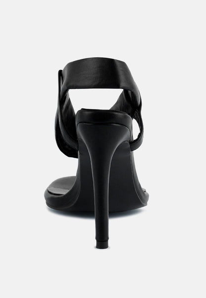 Singles High Heeled Thong Sandals