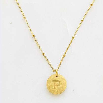 Ellison + Young: Singular Charm Initial Necklace