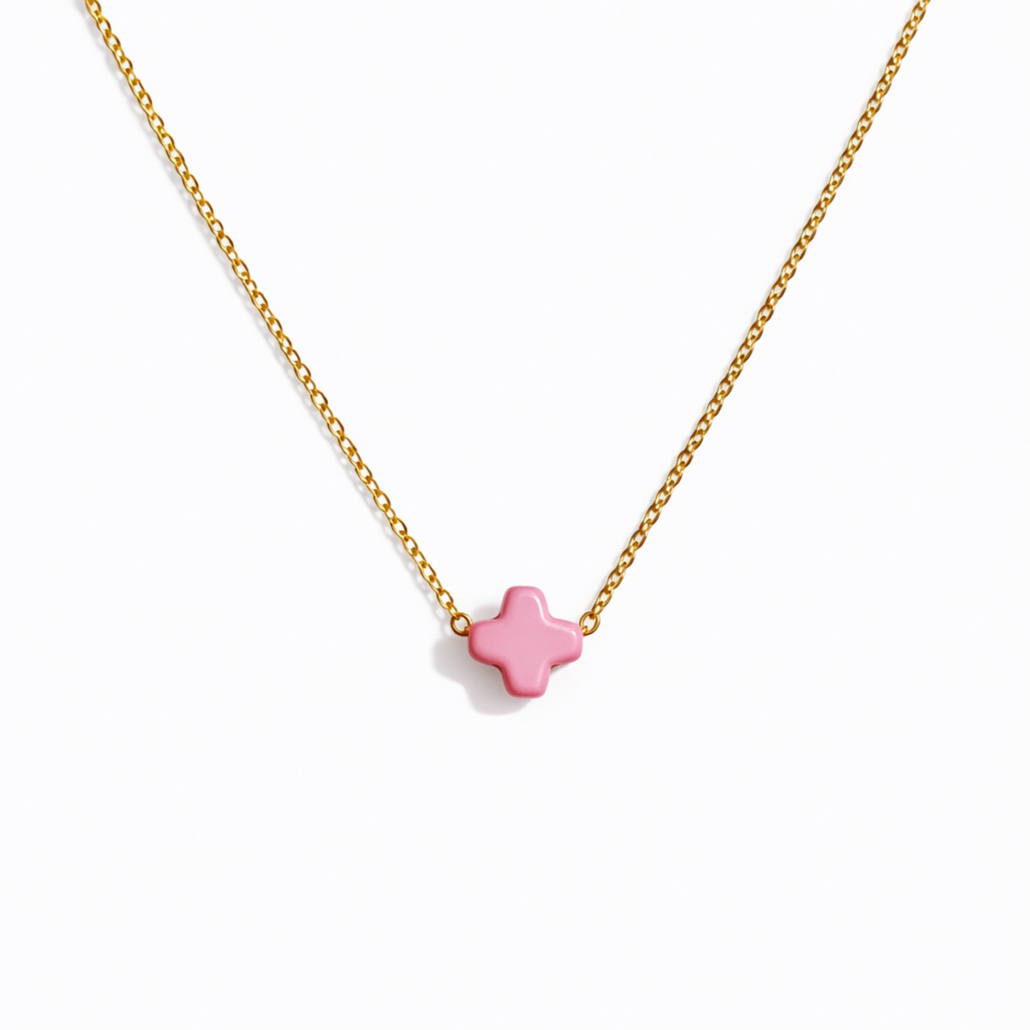 So Very Blessed Cross Necklace – Waterproof Gold Chain
