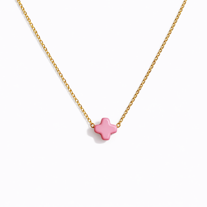 So Very Blessed Cross Necklace – Waterproof Gold Chain