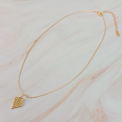 Stars Throw Heart Necklace
