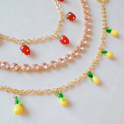 Sweet Lemon Drops Bag Charm