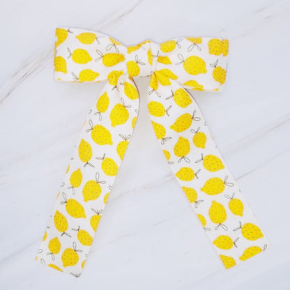Sweet & Sour Fruit Print Hair Clip