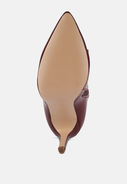 Tsaroh Zip Around Calf Boot