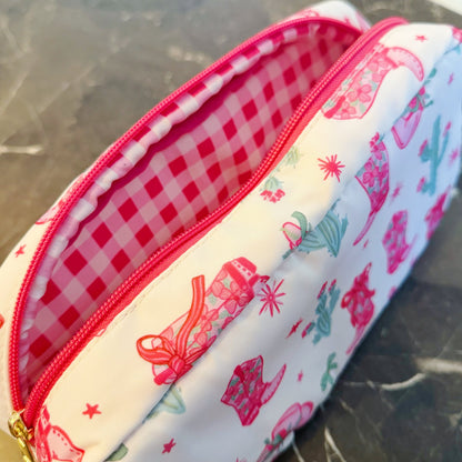 Western Whimsy Everyday Cosmetic Case