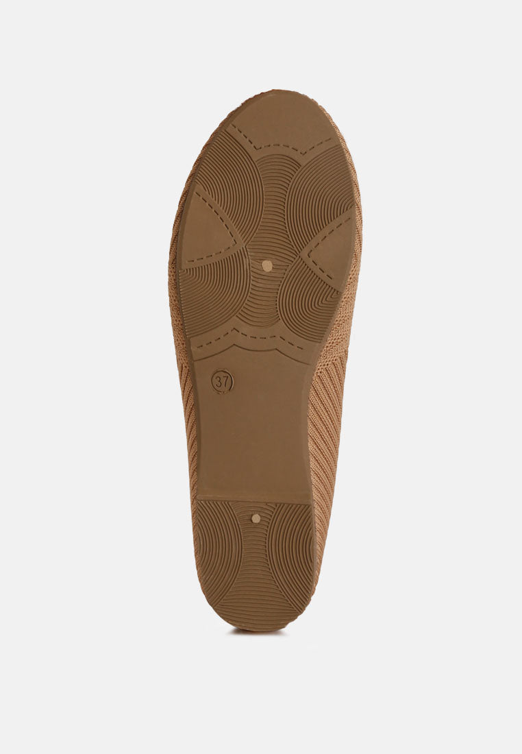Ammie Solid Casual Ballet Flats