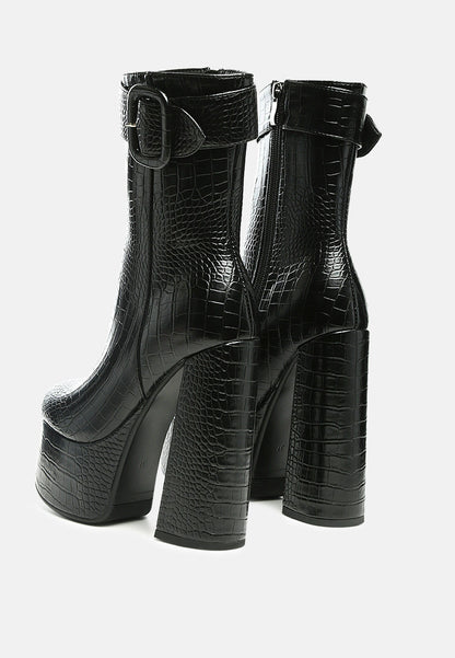 Bumpy Platform Bootie