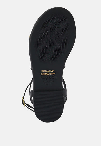 Corriane Studs Embellishment Strappy Sandals