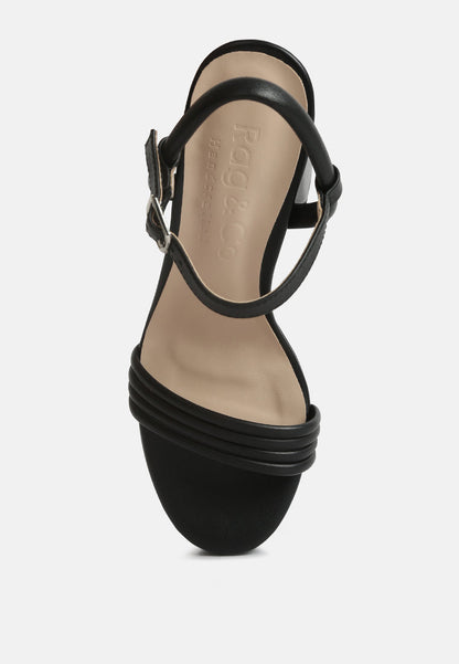 Cruella Block Heel Platform Sandals