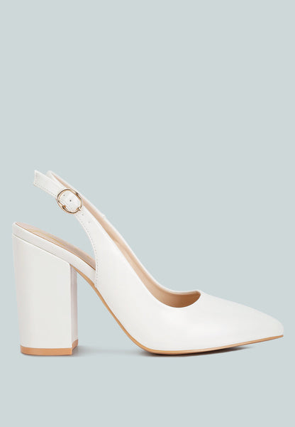 Dalaney Slingback High Block Sandals