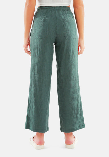 Drawstring Casual Lounge Wide Pants