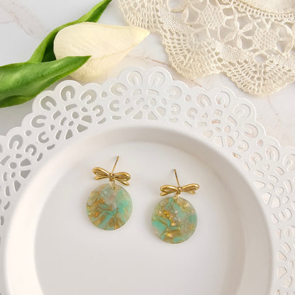 Bailey Earrings - Champagne Mint