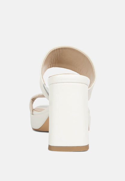 Eddlia Slip On Platform Sandals