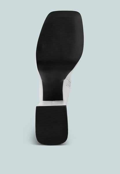 Fanning Platform Long Boots