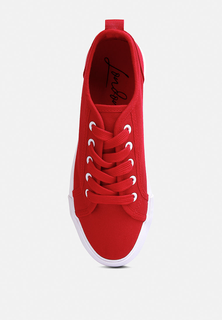 Glam Doll Casual Flatform Sneakers