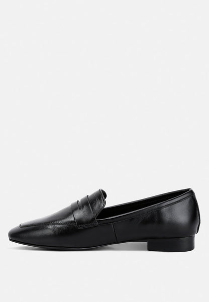Liliana Classic Leather Penny Loafers