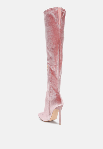 Madmiss Stiletto Calf Boots