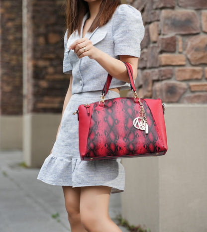 MKF Collection by Mia K. - Addison Shoulder Bag and Wristlet Set