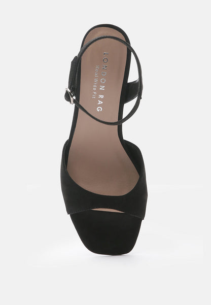 Oratile Clear High Heel Sandals