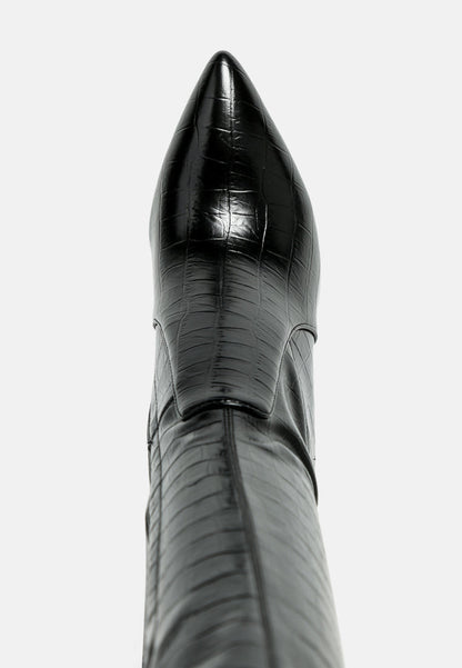Pokey Long Stiletto Heel Boots