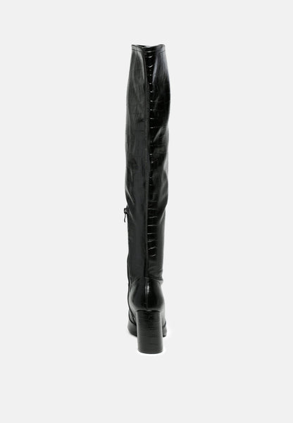 Pokey Long Stiletto Heel Boots