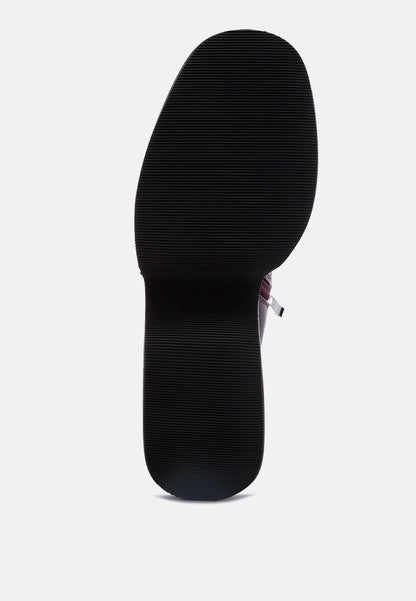Purnell High Platform Ankle Boots