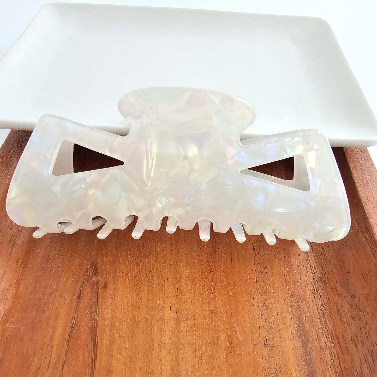 Beverly Hair Claw - Opalite