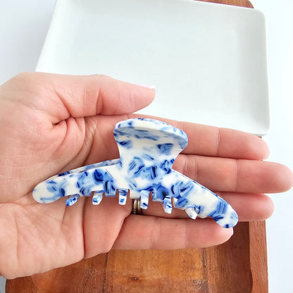 Callie Hair Claw - Greek Goddess Blue