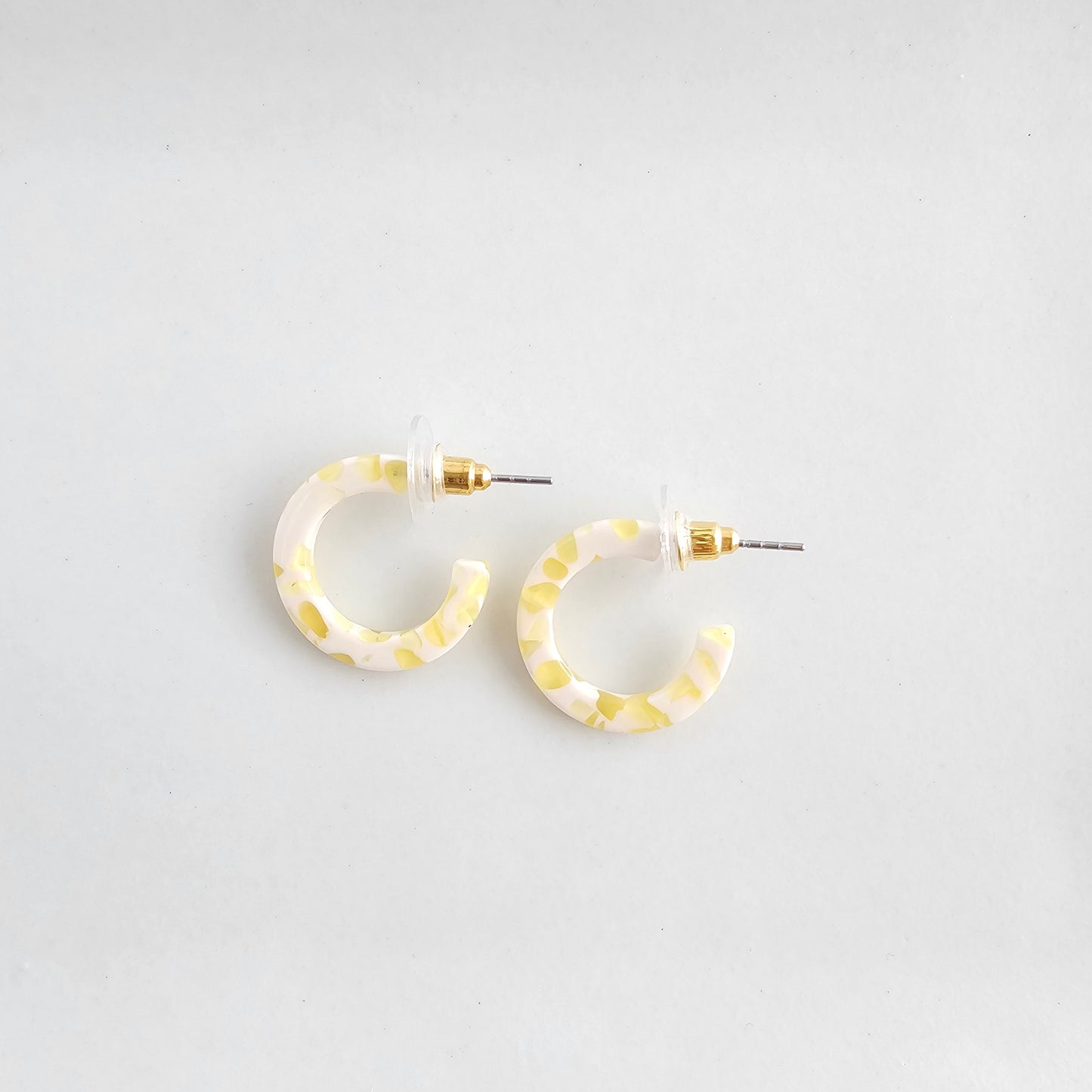 Micro Cam Mini Hoops - Buttercream Dot
