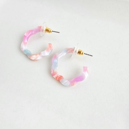 Posey Mini Hoops - Afterglow