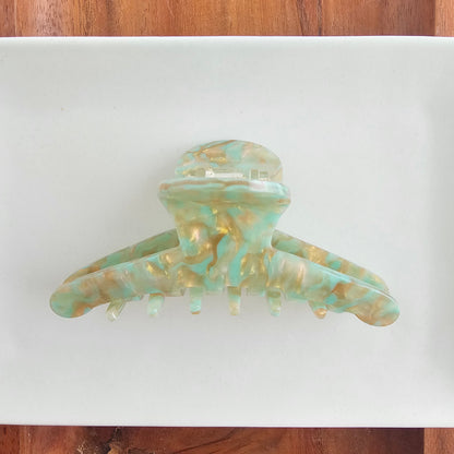 Callie Hair Claw - Champagne Mint