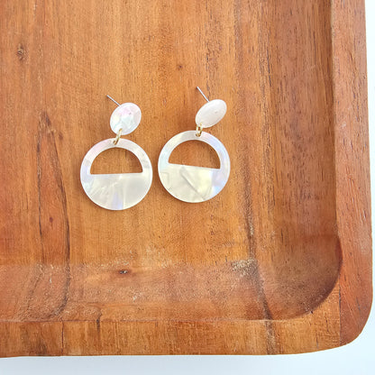 Lettie Earrings - Opalite