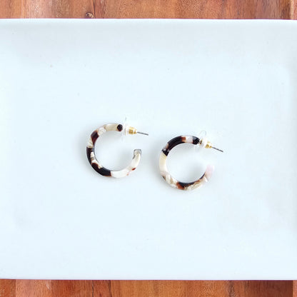 Cam Mini Hoops -  Chai Tea