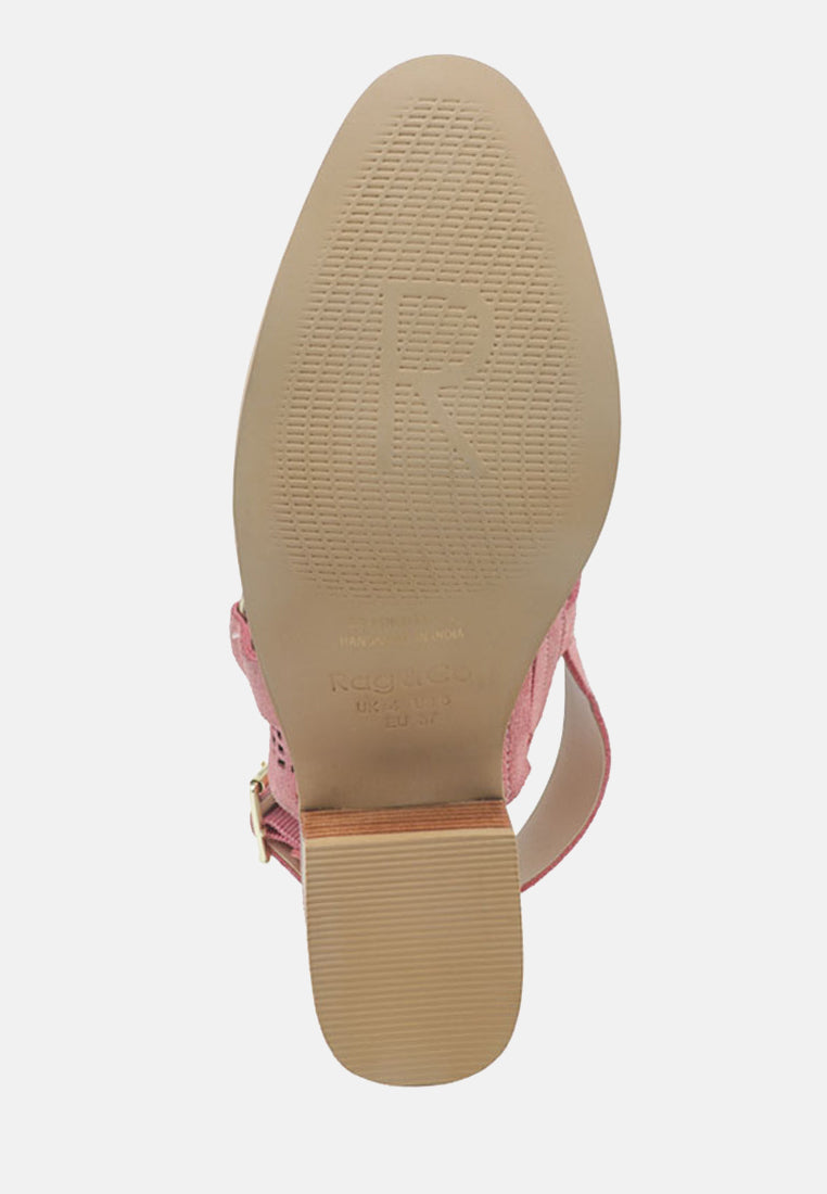 Rosalie Block Heeled Sandal