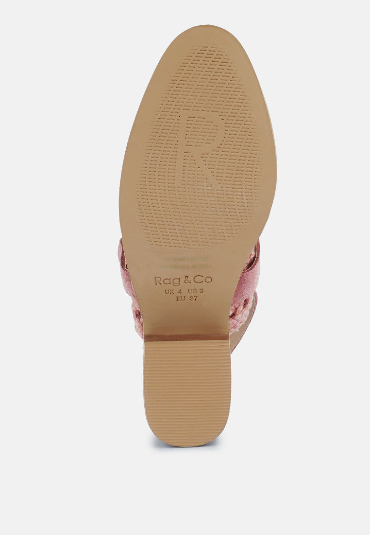 Rosalie Block Heeled Sandal