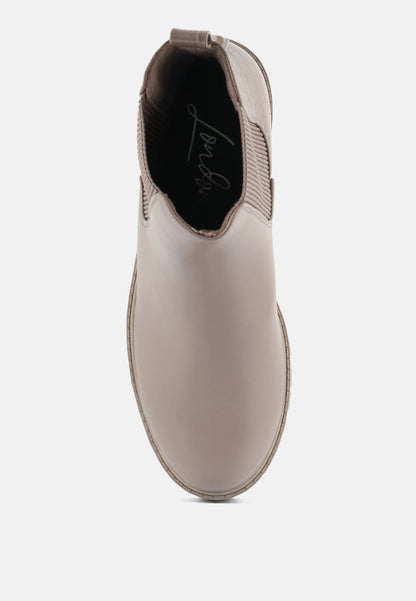 Stella Croc Back Chelsea Boots